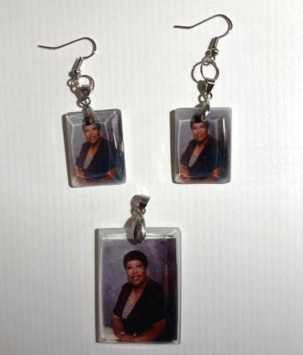 Custom Earring and Pendant - Xtreme Bling